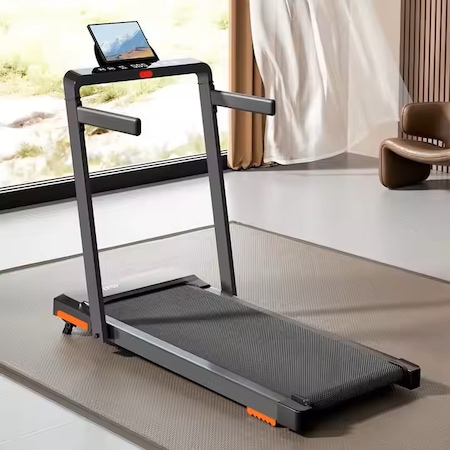 Bandă de alergat pliabilă ultra-slim, 1–12 km/h