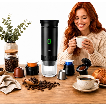 Espressor portabil 3 în 1 GETWINS